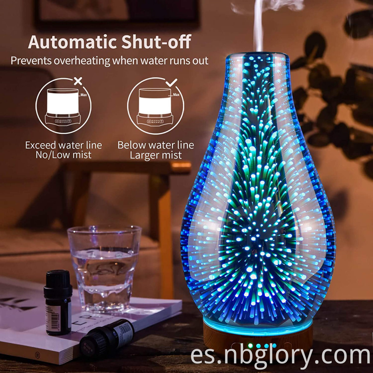 glass aroma diffuser